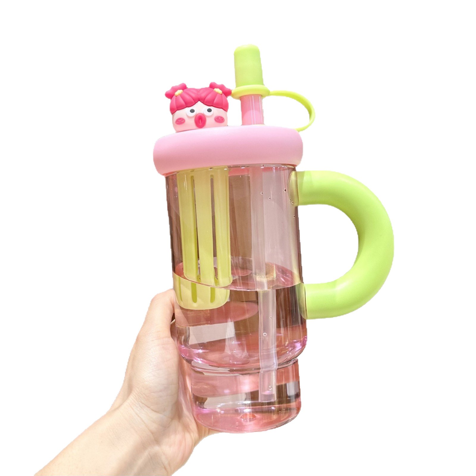 Kawaii Customizable Water Bottle with Infuser | Small MOQ 50 Personalized Gift Cup for Corporate & Birthday Gifts - Image 9