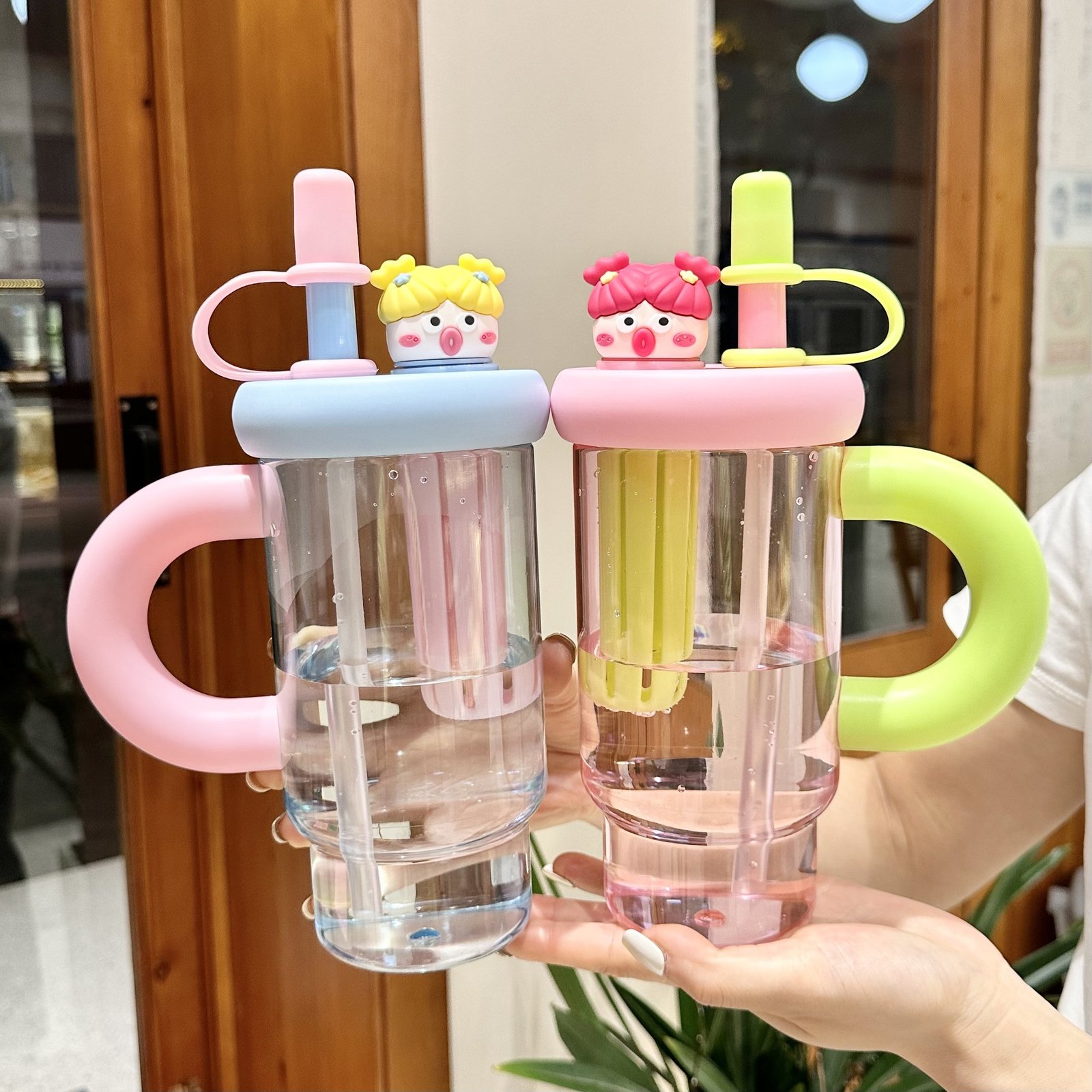 Kawaii Customizable Water Bottle with Infuser | Small MOQ 50 Personalized Gift Cup for Corporate & Birthday Gifts - Image 2