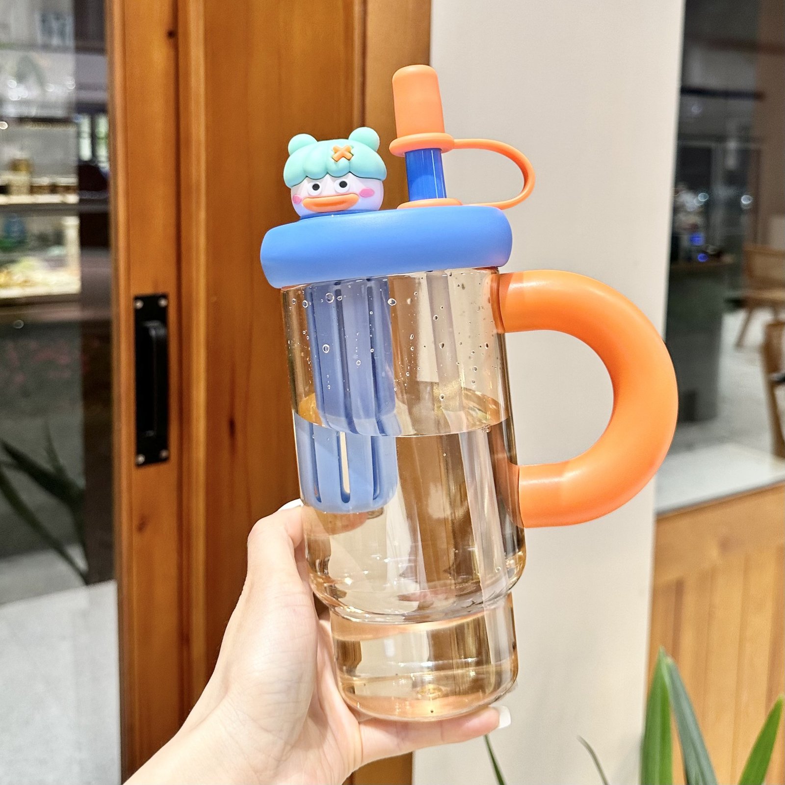 Kawaii Customizable Water Bottle with Infuser | Small MOQ 50 Personalized Gift Cup for Corporate & Birthday Gifts - Image 3