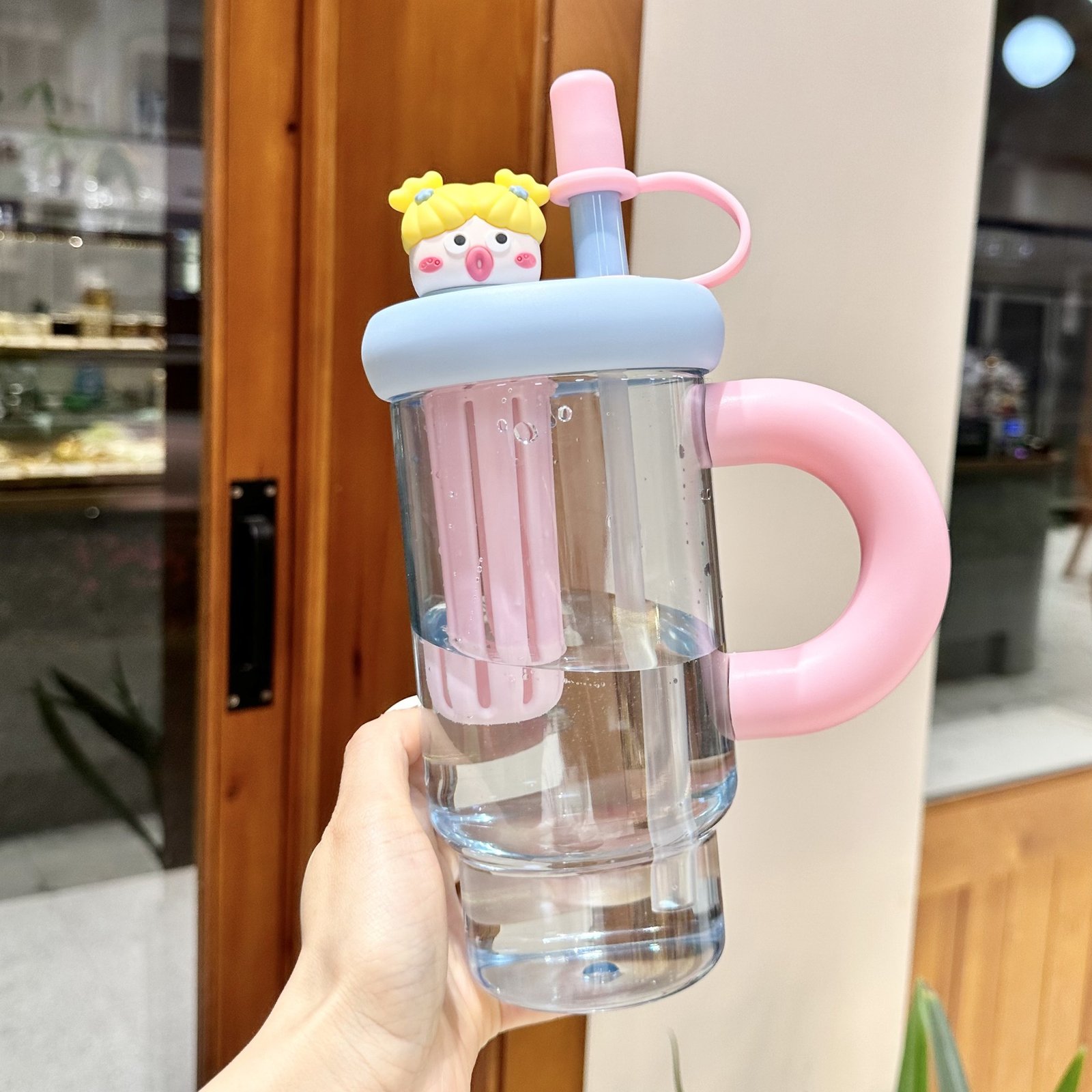 Kawaii Customizable Water Bottle with Infuser | Small MOQ 50 Personalized Gift Cup for Corporate & Birthday Gifts - Image 4